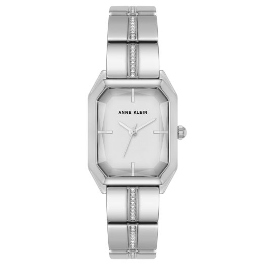 Anne Klein Women's Premium Crystal Accented Bracelet Watch