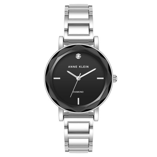 Anne Klein Women's Genuine Diamond Dial Bracelet Watch