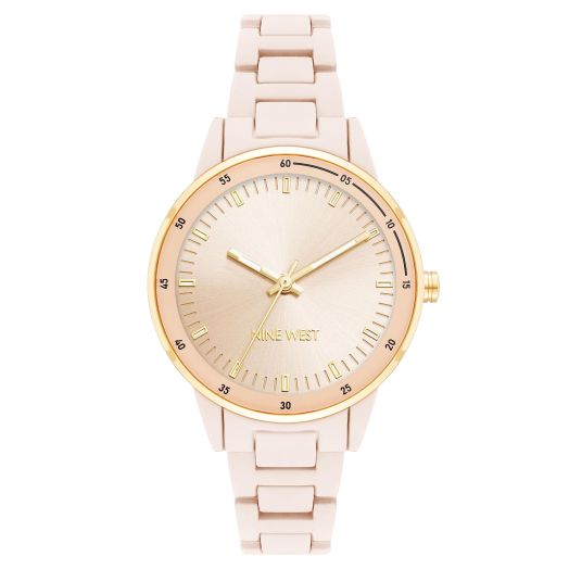 Nine West Women's Rubberized Bracelet Watch