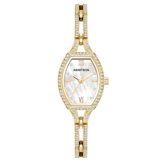 Armitron Women's Crystal Accented Bangle Watch, 75/5902