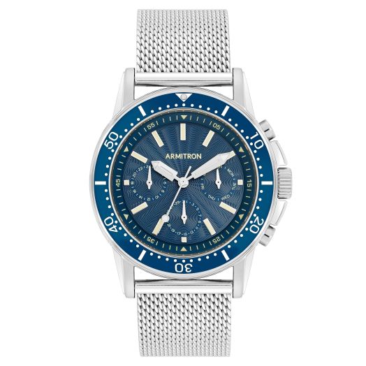 Armitron Men's Analog Chronograph Mesh Band Watch, 20/5532
