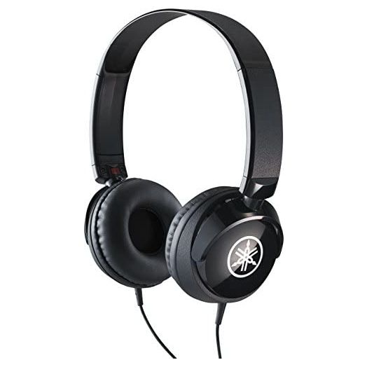 Yamaha HPH-50B Compact Closed-Back Headphones, Black