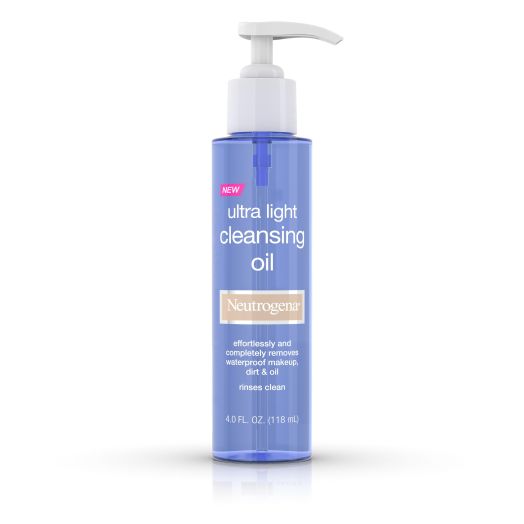 Neutrogena Ultra Light Face Cleansing Oil & Makeup Remover, 4 fl oz