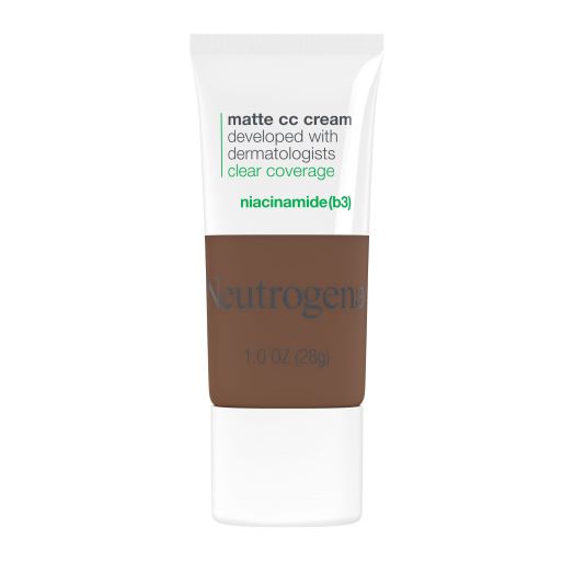 Neutrogena Clear Coverage Flawless Matte CC Cream, Truffle, 1 oz