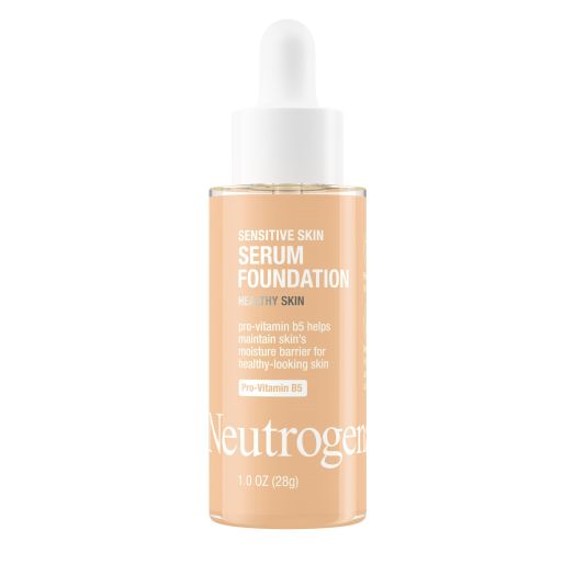 Neutrogena Sensitive Skin Serum Foundation, Light/Medium 02, 1 oz