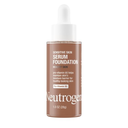 Neutrogena Sensitive Skin Serum Foundation, Deep 01, 1 oz
