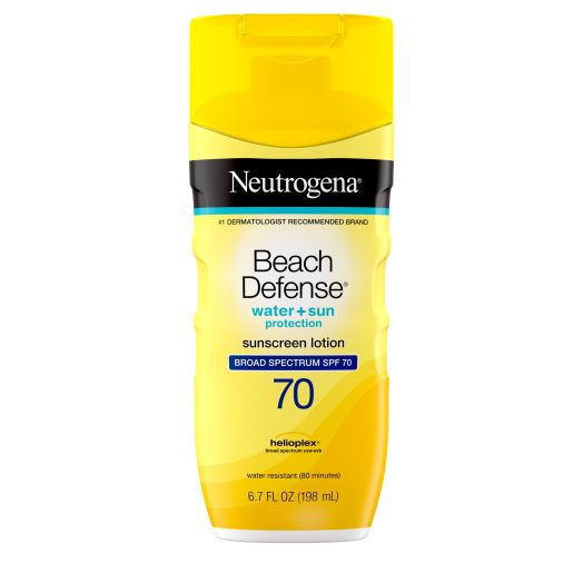 Neutrogena Beach Defense Water-Resistant Body Sunscreen Lotion with Broad Spectrum SPF 70
