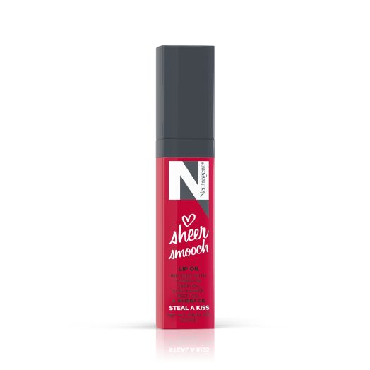 Neutrogena Sheer Smooch Tinted Lip Oil, Shade Steal A Kiss, 0.18 fl. oz
