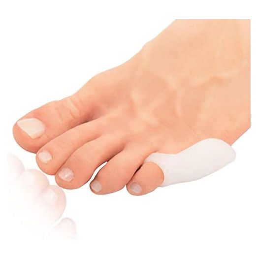 Dr. Frederick's Original Tailor's Bunion Pads - Soft Gel Bunionette Cushions - Tailors Bunion Corrector for Pain Relief - Fits Men & Women - Pinky Toe Protector - 6 Pads