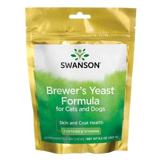 Swanson Brewer's Yeast Formula for Cats and Dogs 160 Chews