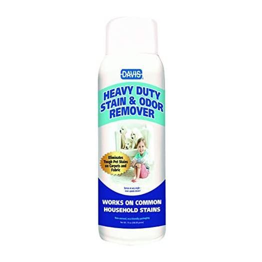 Davis Manufacturing Heavy Duty Stain & Odor Remover, 14 oz, clear