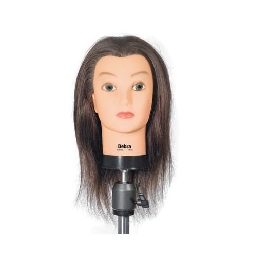 Celebrity Debra Cosmetology Human Hair Manikin, 17-19 Inch