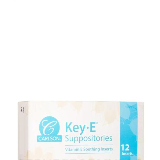 Carlson Labs Key-E Suppositories - 12 Suppositories
