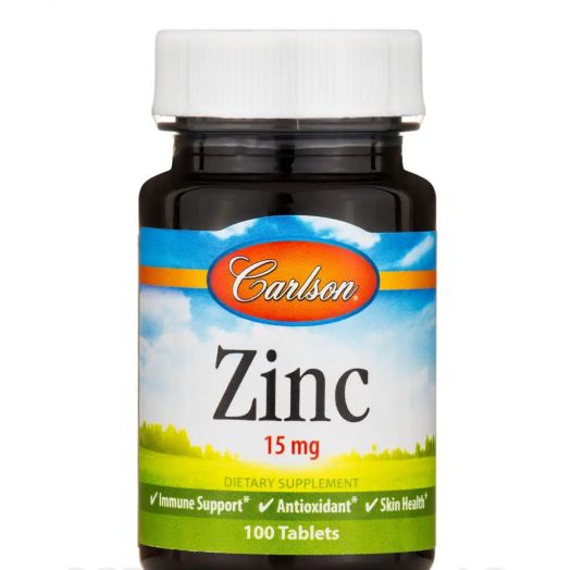 Carlson Labs Zinc 15 mg - 100 Tablets