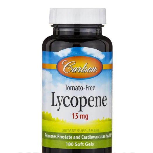 Carlson Labs Lycopene 15 mg (Tomato-Free) - 180 Soft Gels