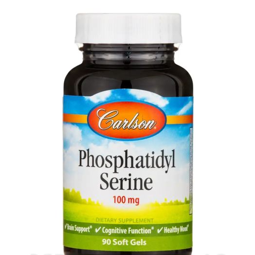Carlson Labs Phosphatidyl Serine 100 mg - 90 Soft Gels