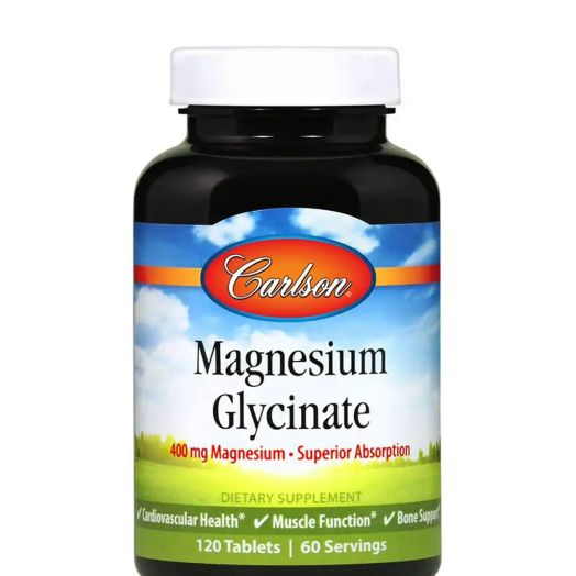 Carlson Labs Magnesium Glycinate - 120 Tablets