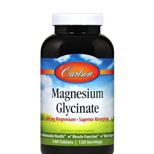 Carlson Labs Magnesium Glycinate - 240 Tablets