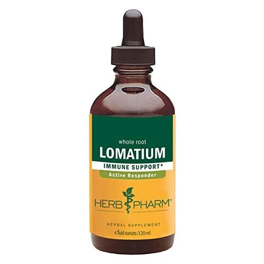 Herb Pharm Lomatium Liquid Extract for Immune System Support - 4 Ounce