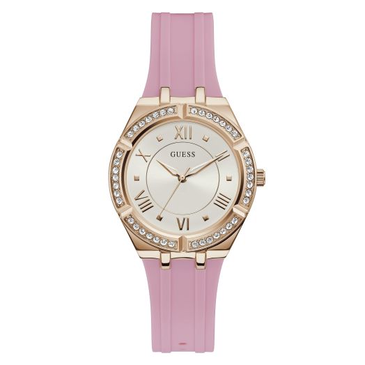 Guess Watches Ladies Cosmo Womens Analog Quartz Watch with Bracelet GW0034L3