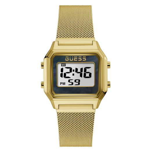 GUESS Digital Mesh Watch