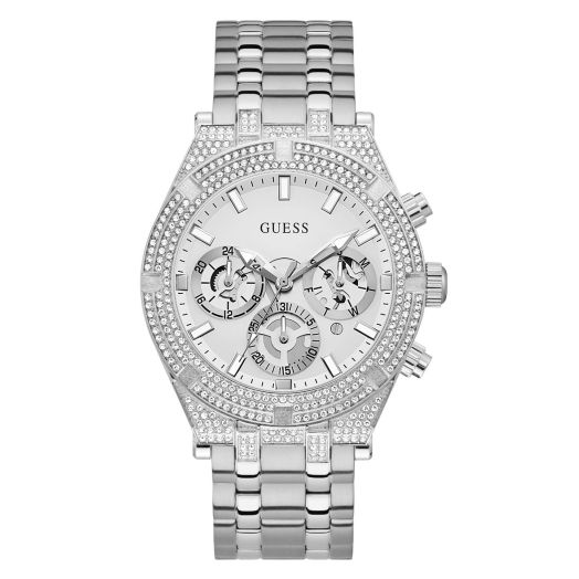 GUESS Mens Sport Multifunction 44mm Watch