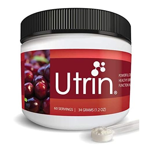 NUSENTIA UTRIN - Urinary Support for Cats & Dogs - Dual-Action Cranberry & D-Mannose - for Natural Bladder Health, Incontinence, and Recurring UTI, 60 Servings