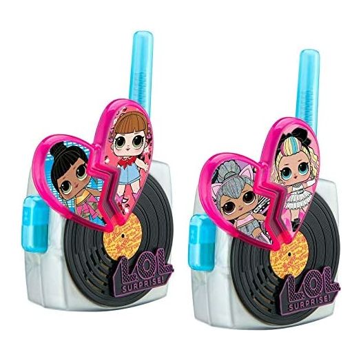 LOL Surprise Remix OMG Walkie Talkies for Kids, 2 Way Handheld Radios, Long Range Static Free, Kids Toys, Top Outdoor Toys for Boy & Girls 3 Year Old & Up, Outside Games Adventure