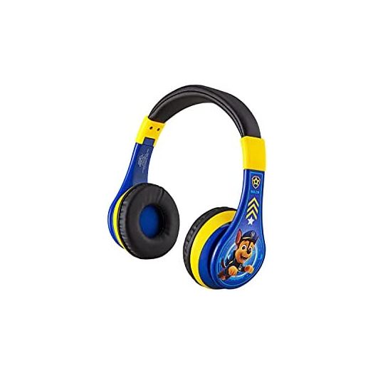 eKids Paw Patrol Kids Bluetooth Headphones with Microphone, Volume Reduced Kids Headphones for School, Home, or Travel
