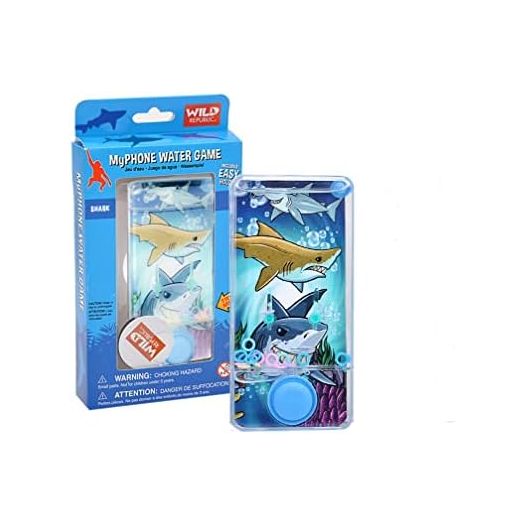 Wild Republic My Phone Water Game Shark Design, Gift for Kids, Great for Hours of Independent Play, 8"