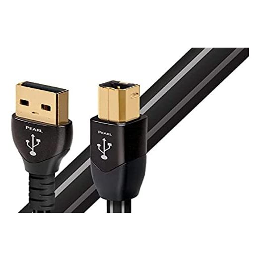 AudioQuest Pearl (0.75m) Black/White USB A-B