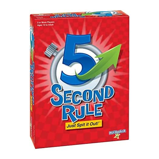 PlayMonster 5 Second Rule Game, New Edition, Red