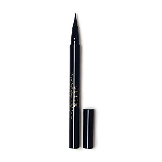 Stila Stay All Day Waterproof Liquid Eyeliner, Midnight, 0.02 Oz