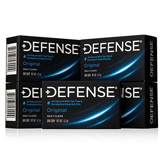 Defense Soap Original Tea Tree Bar Soap 4.2oz (Pack of 5)