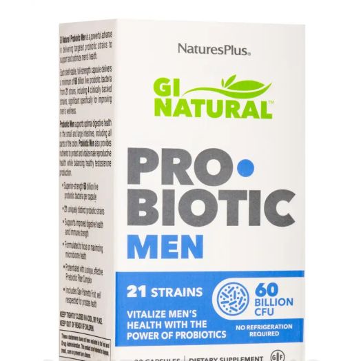 Nature's Plus GI Natural Probiotic Men - 30 Capsules