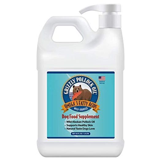 Grizzly Pollock Oil Dog (64 oz)