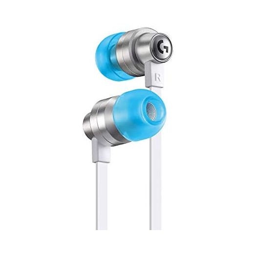 Logitech G333 VR Gaming Earphones for Oculus Quest 2 - Oculus Ready - Custom-length Cable and Straps - Dual Driver Audio Designed for Gaming - Durable Aluminum Housing - Low-Latency 3.5 mm Aux