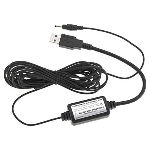 Calculated Industries 5006 Scale Master ProXE PC Interface Cable for the 6135 Scale Master ProXE, 15 feet