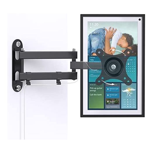 Show 15 Mount, Letlar Wall Mount Bracket Rotation Tilt Swivel and up to 16" Extension Adjustment, Mounting Bracket for Show 15 with Heavy Duty Arm, Holds up to 22lbs