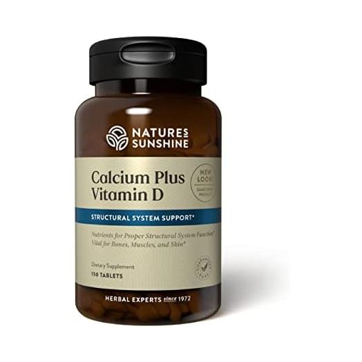 Nature's Sunshine Calcium Plus Vitamin D 150 Tablets