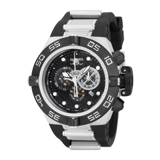 Invicta Men's 6564 Subaqua Noma IV Stainless Steel Watch With Black Polyurethane Band