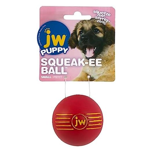 JW Squeak-ee Ball Puppy Toy