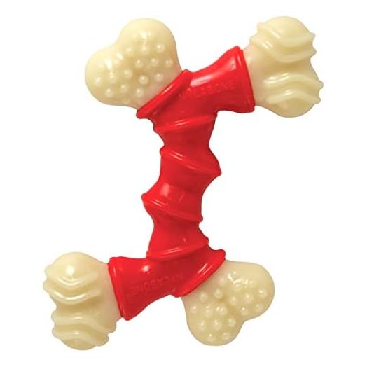 Nylabone Power Chew Double Bone Long Lasting Chew Toy for Dogs Medium - Up to 35 lbs.