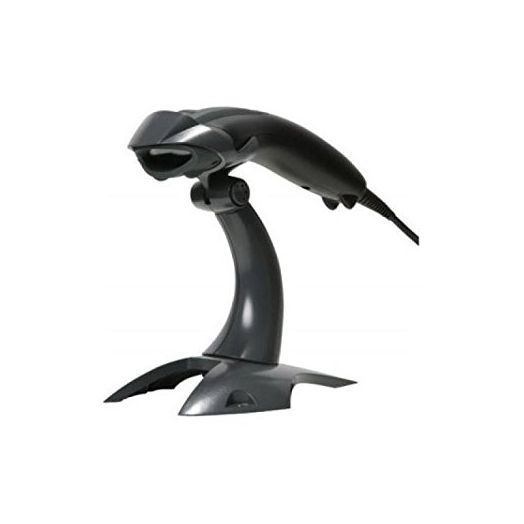 Honeywell 1400G Voyager Linear/Area-Imaging Scanner with USB Host Interface, 2D Rigid Present Stand, 4.0/5.5 V DC, 400 mA, Black