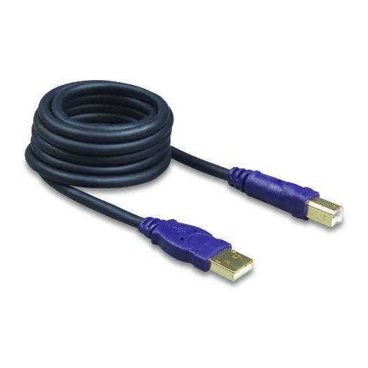Belkin Gold Series 6-Foot USB A to B Cable; 20/28 AWG; DSTP