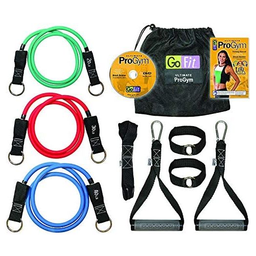 GoFit Ultimate ProGym - Portable Fitness Equipment,Multicolored,One Size,1077803