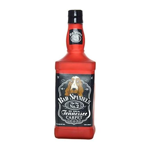 – Liquor Bottles - Dog Toy - 100% Vinyl. Made Durable & Strong. Novelty Play Toy & It Floats (Bad Spaniels)