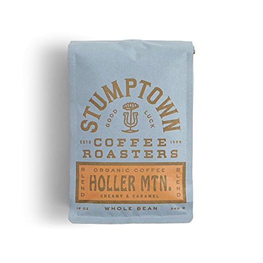 Stumptown Coffee Roasters, Medium Roast Organic Whole Bean Coffee - Holler Mountain 12 Ounce Bag with Flavor Notes of Citrus Zest, Caramel and Hazelnut
