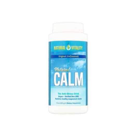 Natural Vitality Natural Calm Magnesium Dietary Supplement, 16 oz