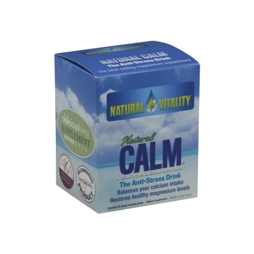 Natural Vitality Natural Calm Original (Unflavored) The Anti-Stress Drink, 30 pack, 0.12 oz